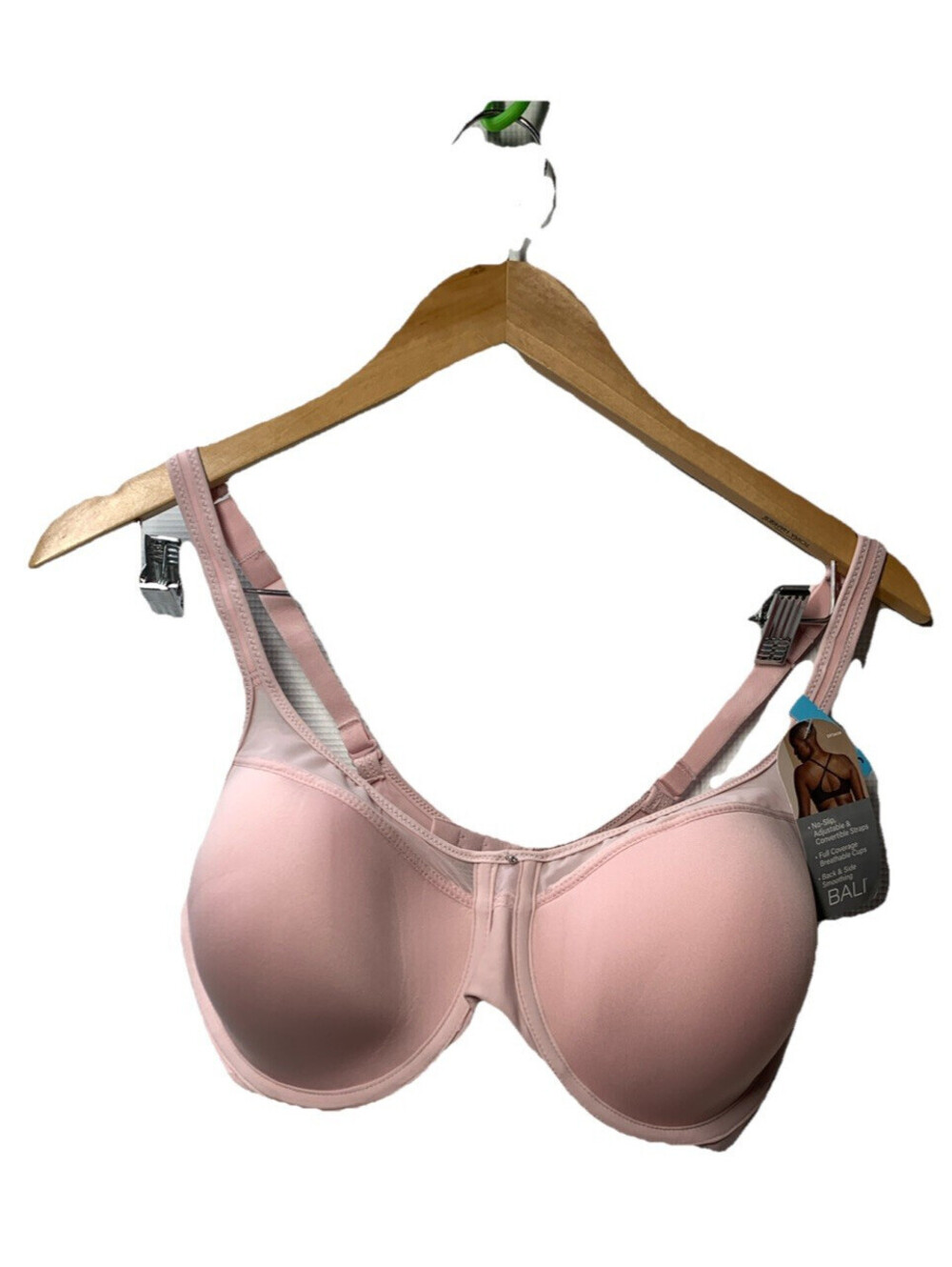 Bali DF3439 Women's One Smooth U Ultra Light Neckline Bra Underwire Size 40C